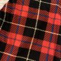 OS One Size Pretty Red Plaid Leggings Fits Sizes 2-10 NWT