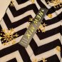 PLUS SIZE Black White Chevron Snowflake Leggings Fits Size 12-18 NWT