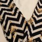 PLUS SIZE Black White Chevron Snowflake Leggings Fits Size 12-18 NWT