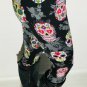 OS Pink Black Sugar Skull Leggings Fits Sizes 2-10 NWT