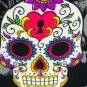 OS Pink Black Sugar Skull Leggings Fits Sizes 2-10 NWT