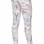Plus Size Purple Lavender Paris Eiffel Tower Leggings Fits Sizes 12-18 NWT