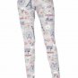 Plus Size Purple Lavender Paris Eiffel Tower Leggings Fits Sizes 12-18 NWT