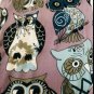 Extra Plus Size Owl Mauve Leggings Fits Sizes 16-22 NWT