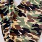 Plus Size Camo Green Brown Leggings Fits Sizes 12-18 NWT