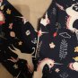 Extra Plus Size Whimsical Unicorn Navy Pink Leggings Fits Sizes 16-20 NWT