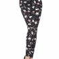 Extra Plus Size Christmas Snowman Candy Cane Leggings Fits Sizes 16-20