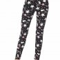 Extra Plus Size Christmas Snowman Candy Cane Leggings Fits Sizes 16-20