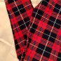 Extra Plus Pretty Red Plaid Leggings Fits Sizes 16-20 NWT