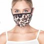 Face Mask Leopard Pink Hues Dual Layer Cotton Reusable Face Mask MADE IN USA