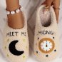 Tan Slippers Taylor Comfy Meet me at Midnight Gift Size 7