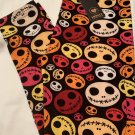 OS One Size Pink Black Jack Skellington Leggings Size 2-10 NWT