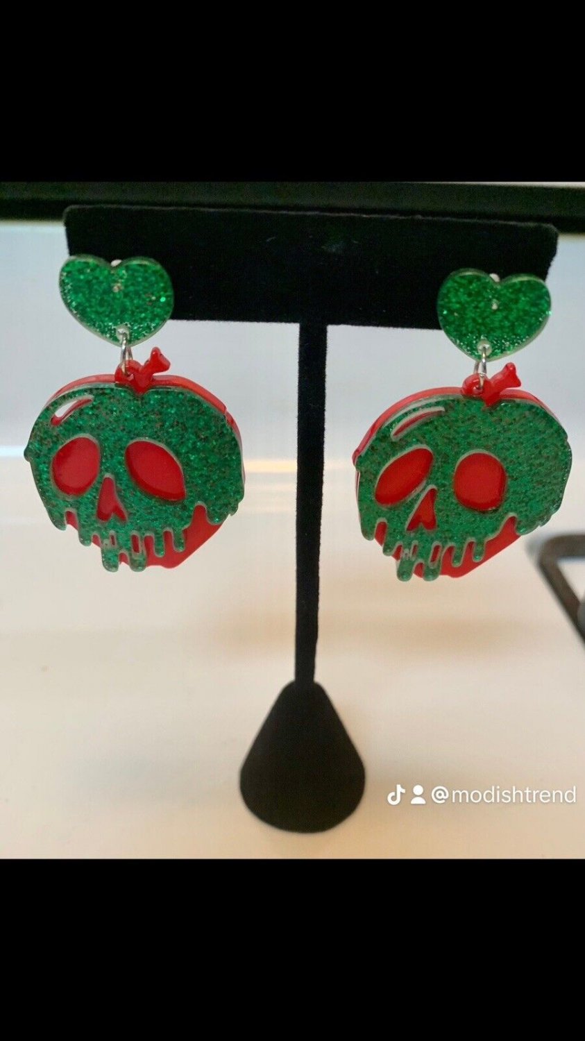 Poison Apple Dangle Earrings