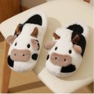 Fluffy Cow Slippers Great Gift Idea Size 8