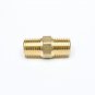 Hex Nipple 1/4" Male NPT Brass Fitting Fuel, Oil, Gas FasParts