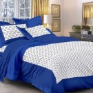 Cotton Double Bedsheet with 2 Pillow Covers