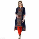 Stylish Block Printed Cotton Kurti
