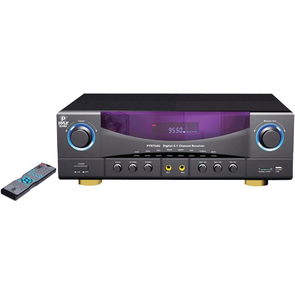 Pyle Pro Home Theater 5.1channel 35watt Receiver