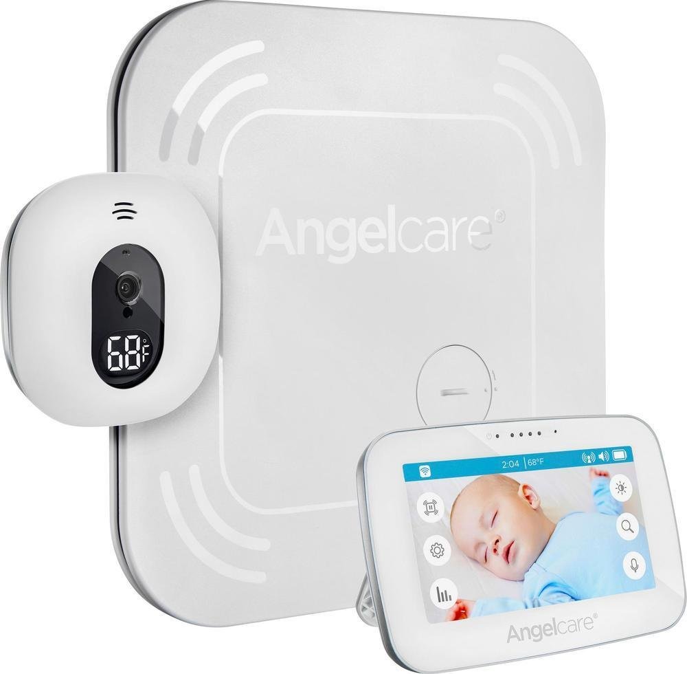 Angelcare Baby Movement and Video Monitor with 4.3" Screen White