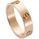 Unisex Men Womens Designer Inspired  Stainless Steel Fashion Love Ring