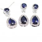 Women's AAA Cubic Zirconia Stone Earrings And Necklace Jewelry Sets