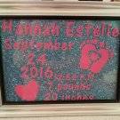 Baby Birth Keepsake