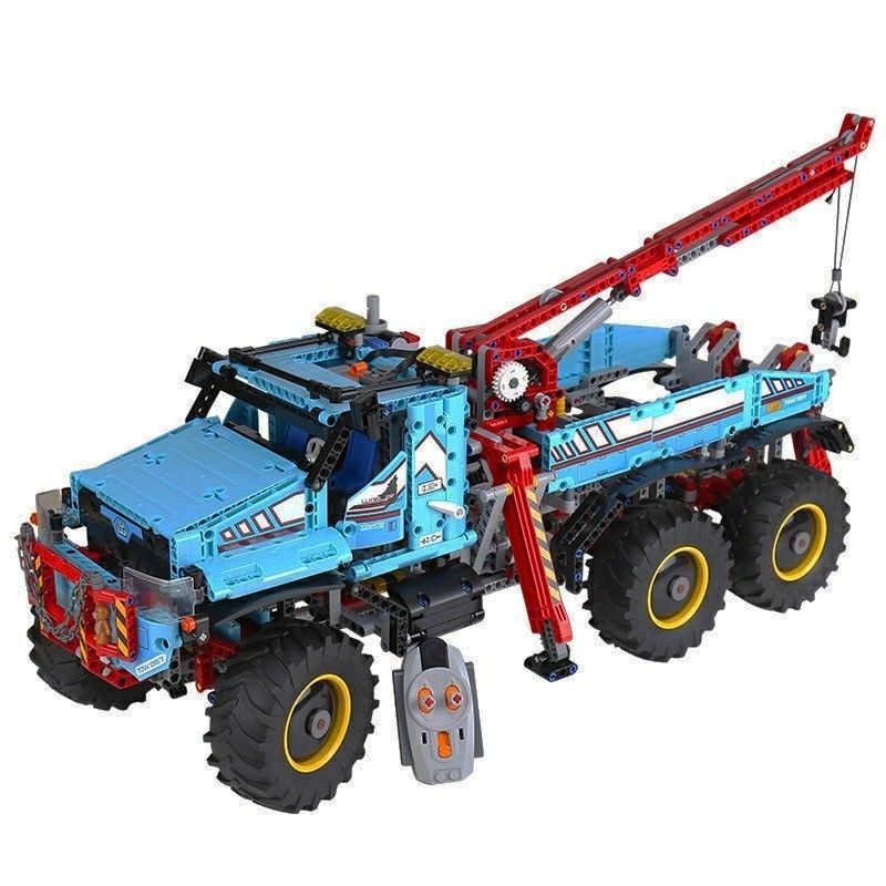 Unbranded Technic 6X6 The Ultimate All Terrain Remote Control Tow Truck ...