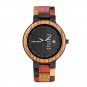 BOBO BIRD Men Wooden Wristwatch Miyato Japan Movement Watch Colorful Bamboo