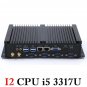 Fanless Mini Pc industrial Computer USB 3.0 Intel Celeron C1037U  Core i5 3317U