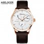 Agelocer Classic Luxury Men's Watch Sapphire Self Wind Power Reserve Display