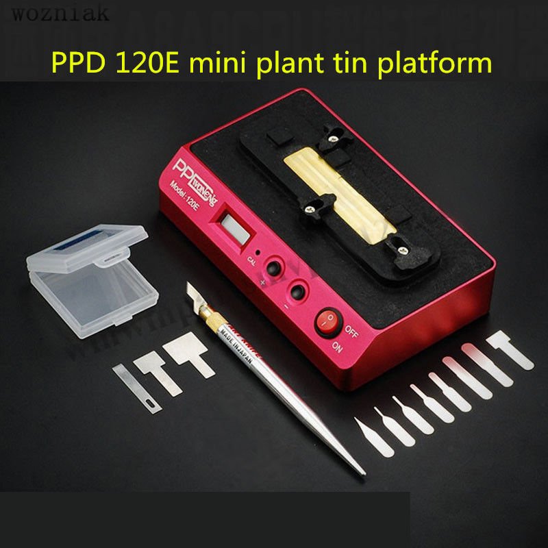 PPD 120E Reballing Stencil soldering station for iPhone BGA NAND chipsets A8 A9