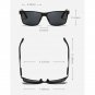 Men's Polarized Sunglasses Mirror Sun Glasses Square Aluminum Metal Eyewear