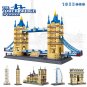 Worlds Great Architecture Structure 978 - 1977pcs Wange Building Blocks Set City