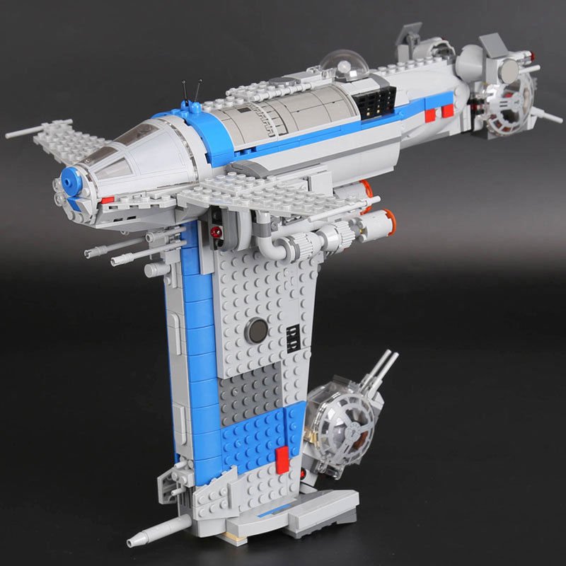 873Pcs 05129 The Rebel bomber Set Wars Star Classic Series Model Building Blocks