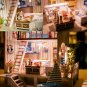 The Gutf Of Venice DIY Assembly Dollhouse Furniture Light Music Miniature House
