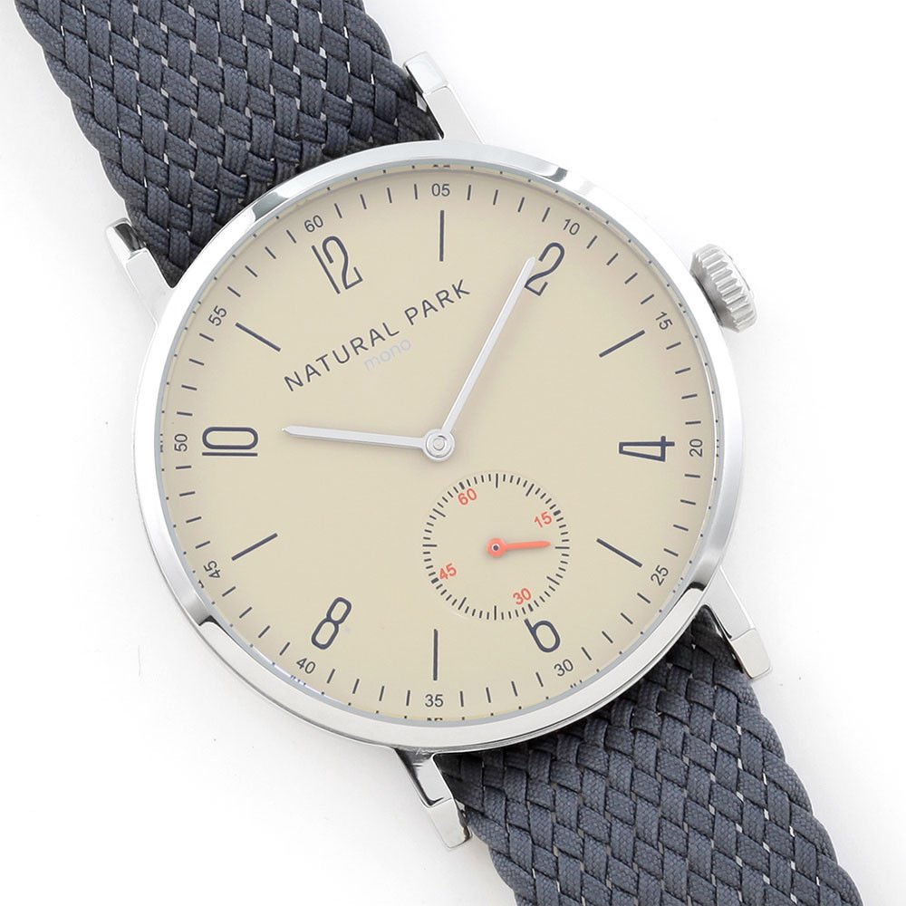Classic Men Luxury Handcraft Clean Nylon Strap Quality Quartz Wristwatch Unisex