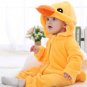 Cute Animals Newborn Baby Hooded Rompers Jumpsuit Warm Pajamas Tiger Bunny Panda