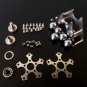 Unique Fidget Spinner Full Stainless Steel With A Mount Learning Toy Stable Long