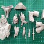 Assembly Unpainted Scale 1/10 Evil Pirate Gun Holster Bust Figure Module DIY
