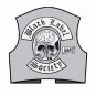 Black Label Society Embroidered Iron Badge/Patch 4pcs Set Back Biker Jacket