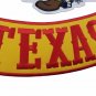10pcs/Set BANDIDOS TEXAS MC Patch Embroidered Iron-On Full Back Size Jacket
