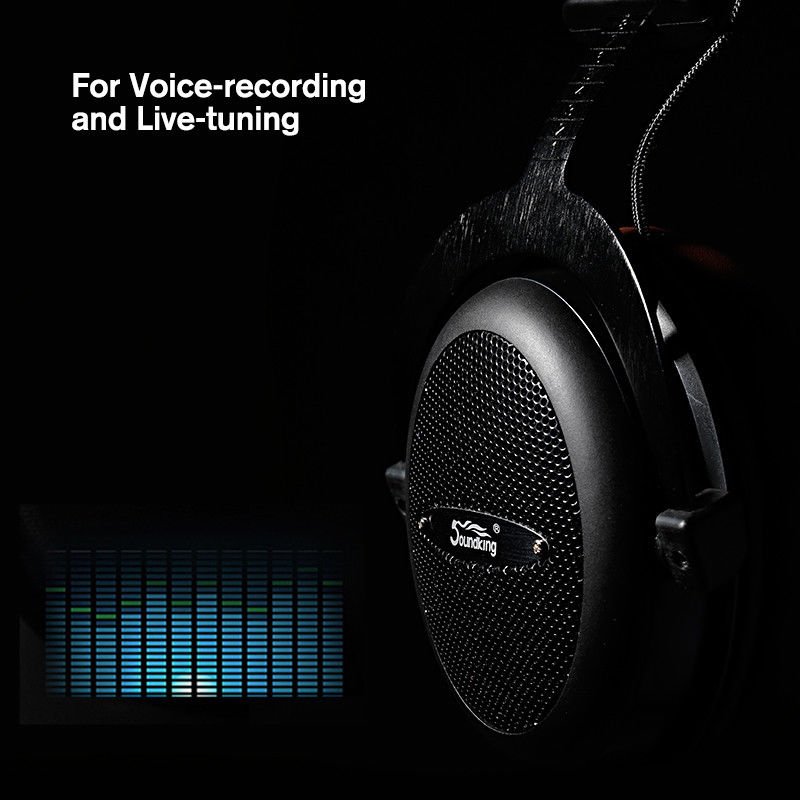 Soundking Monitor Headphone HIFI Studio Fully Enclosed 53mm Drive Dynamic