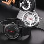IBSO Creative Car Wheel Locomotive Design 3D Rotate Sport Quartz Watch Men