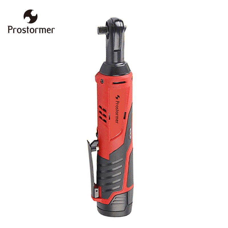 38Â Cordless Electric Ratchet Wrench 12V Impact Battery With Led