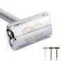 Weishi Butterfly Brass Safety Shaving Razor Long Handle Kit Brush Blades