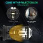 Canbus 90W/Pair Lamp H4 LED Mini Projector Lens Automobiles Bulb 20000LM 12V24V