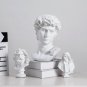 Famous Statue Retro Resin Head Skull Sculpture Venus Model King David Figurine