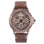 Unique Leather Band Watch Men Carved Antique Cross Wristwatch Montre Homme