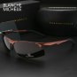 Aluminum Magnesium Rimless Men Sunglasses Polarized Sports Night Vision Driving