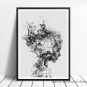 Abstract Art Nordic Poster Black And White And Prints Canvas Unframed Painting